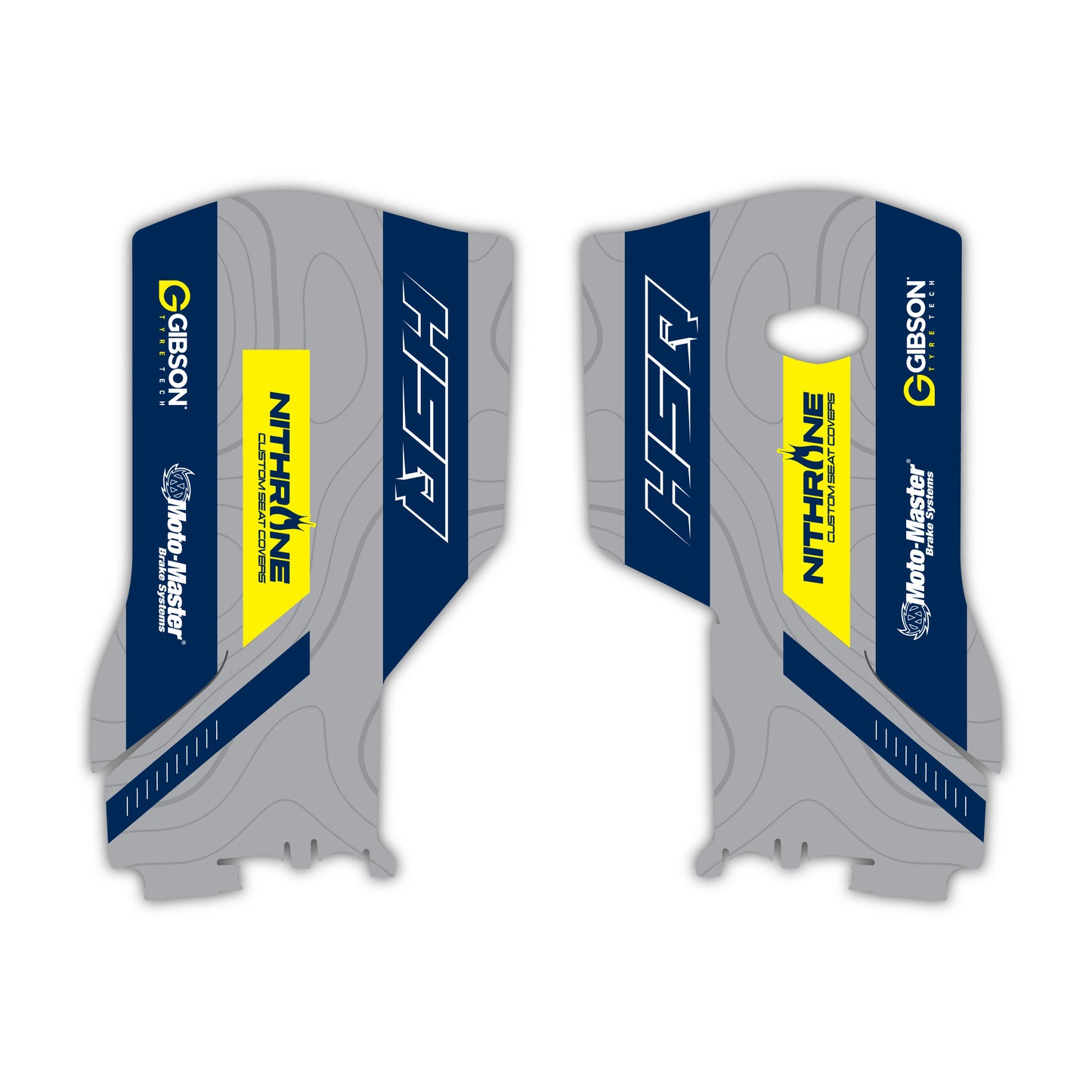 Lower Fork Guard Graphics Kit - Fits Husqvarna TC 85, TC 125, FC 250, FC 350, FC 450, TE 300, FE 250, FE 350, FE 501