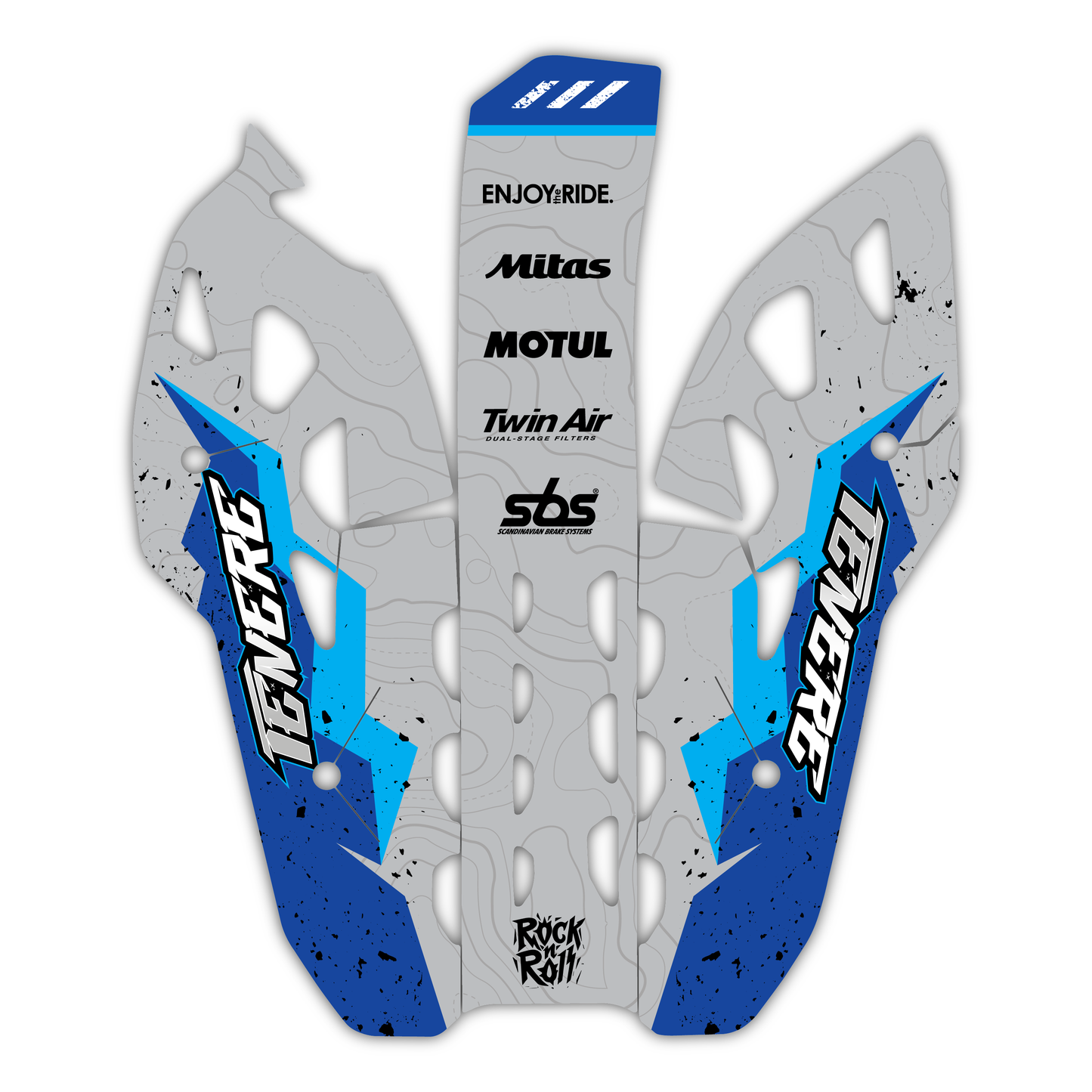 Bash Guard Graphics Kit - Fits Yamaha Tenere 700 2025 Adventure Model