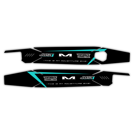 Swing Arm Graphics Kit - Fits Yamaha Tenere 700 2019-2024