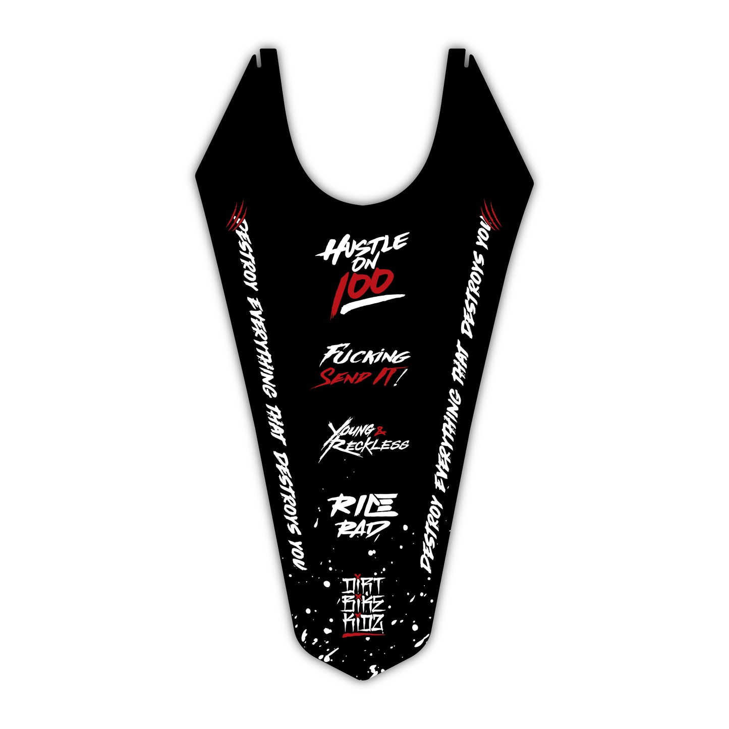 Rear Fender Graphics Kit - Fits GasGas MC 85, MC 125, MC 250F, MC 450F, EX 250F, EX 300, EC 250, EC 300