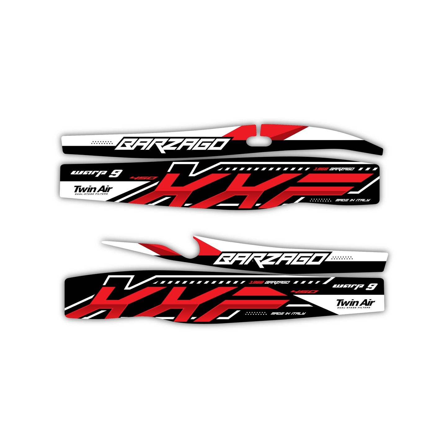 Swingarm Graphics Kit - Fits Fantic XX125, XX250, XXF250, XXF450, XE125, XEF250, XEF450