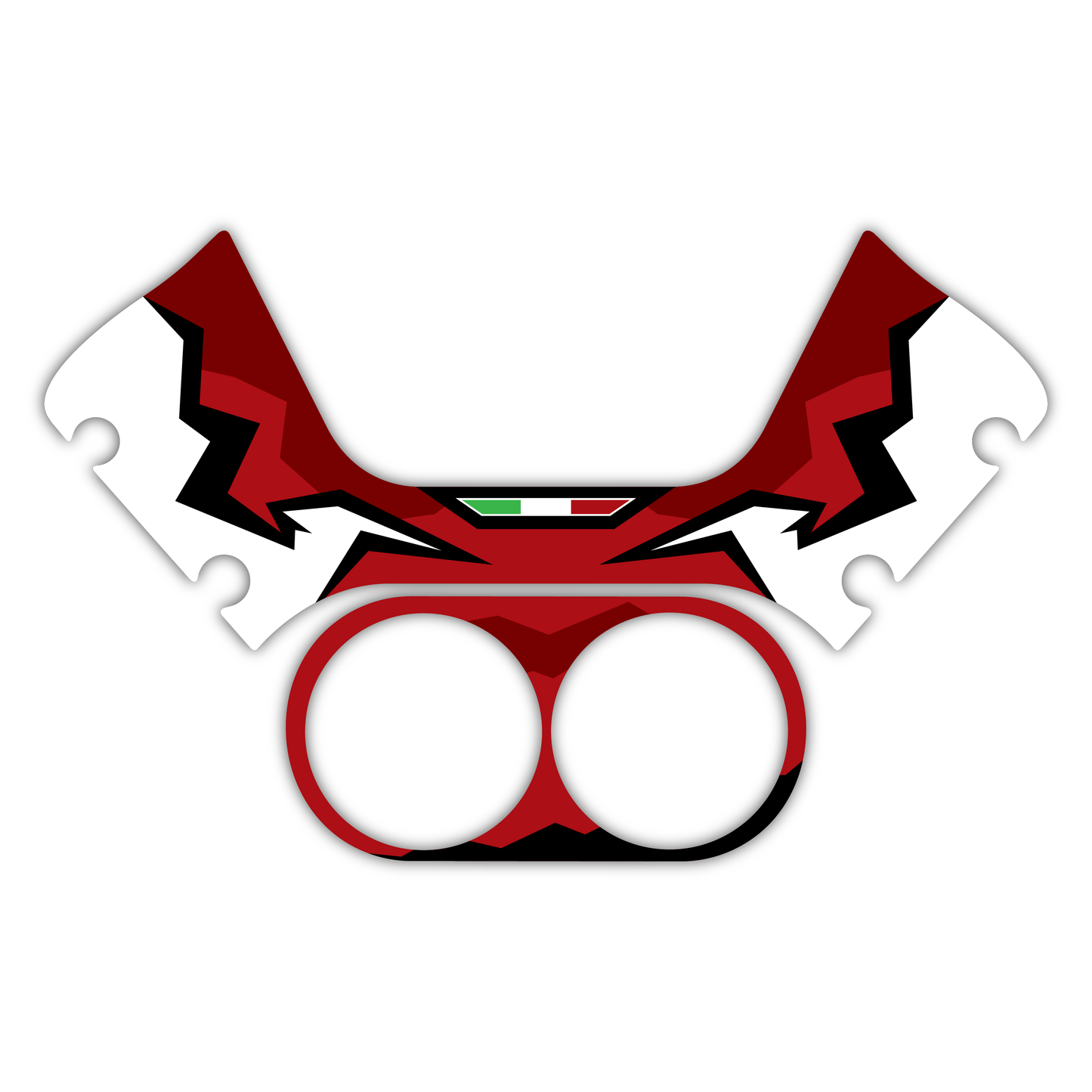 Headlight Surround Graphics Kit - Fits Ducati Desert X 2022-2025