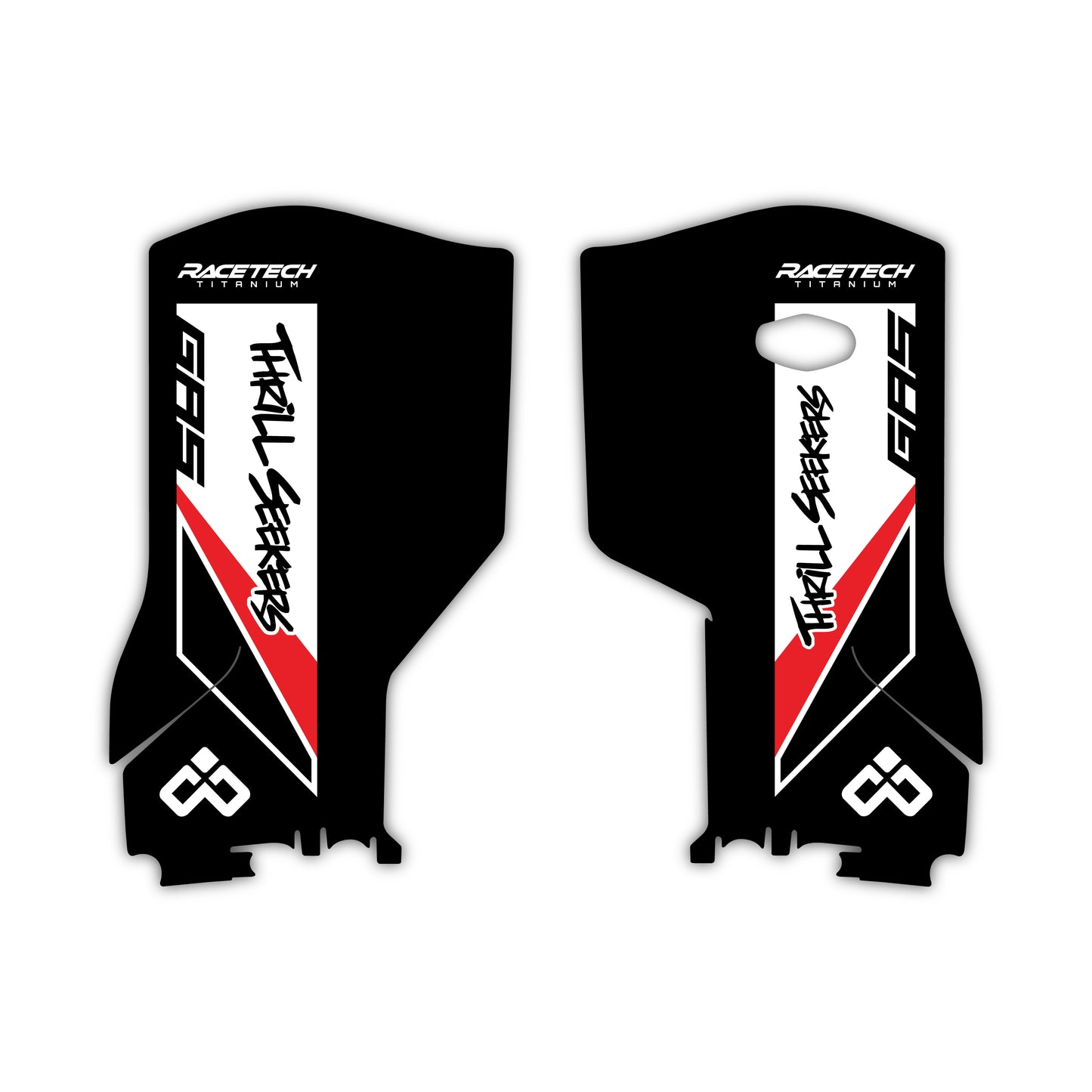 Lower Fork Guard Graphics Kit - Fits GasGas MC 85, MC 125, MC 250F, MC 450F, EX 250F, EX 300, EC 250, EC 300