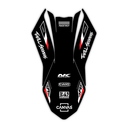 Front Fender Graphics Kit - Fits GasGas MC 85, MC 125, MC 250F, MC 450F, EX 250F, EX 300, EC 250, EC 300