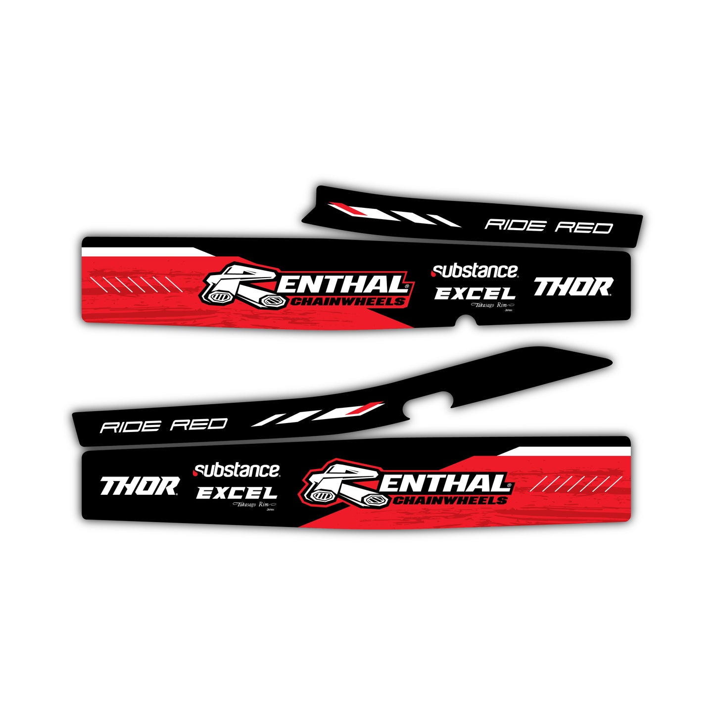 Swingarm Graphics Kit - Fits Honda CRF250R, CRF450R, CRF450RX, CR125, CR250