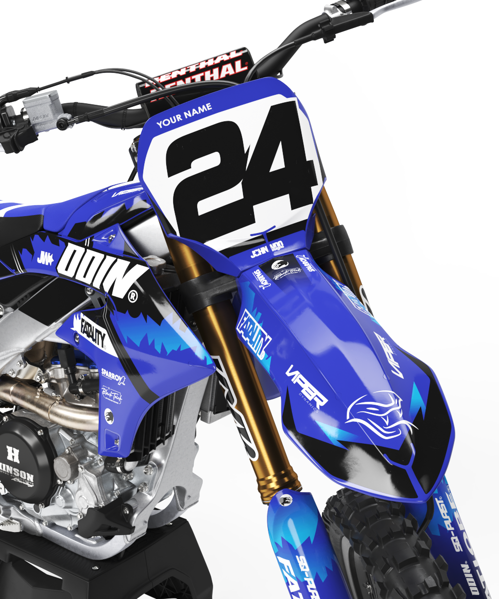 Yamaha Iceberg Graphics Kit - YZ65 YZ85 YZ125 YZ250 YZF YZ250F YZ450F WR 250F 450F