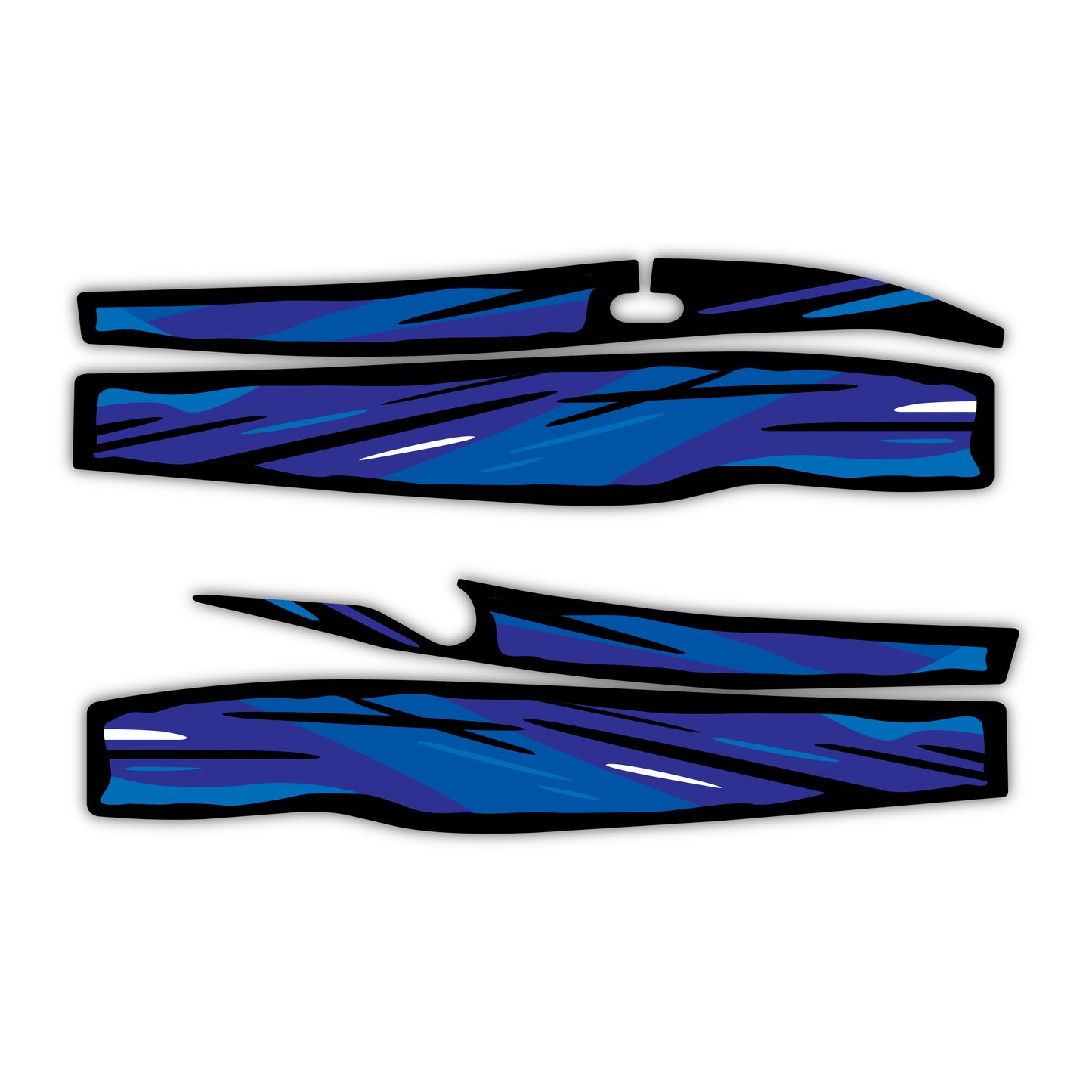 Swingarm Graphics Kit - Fits Yamaha YZ125, YZ250, YZ250F, YZ450F, WR250F, WR450F