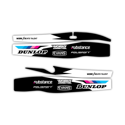 Swingarm Graphics Kit - Fits Yamaha YZ125, YZ250, YZ250F, YZ450F, WR250F, WR450F