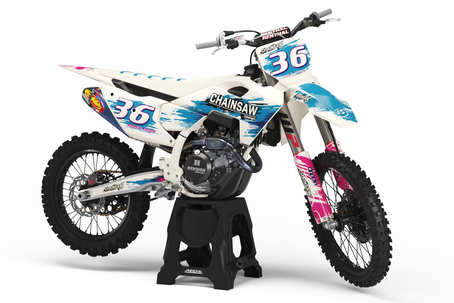 Husqvarna Chainsaw Graphics Kit - TC50 TC65 TC85 701 TC FC FS 125+