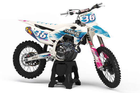 Husqvarna Chainsaw Graphics Kit - TC50 TC65 TC85 701 TC FC FS 125+