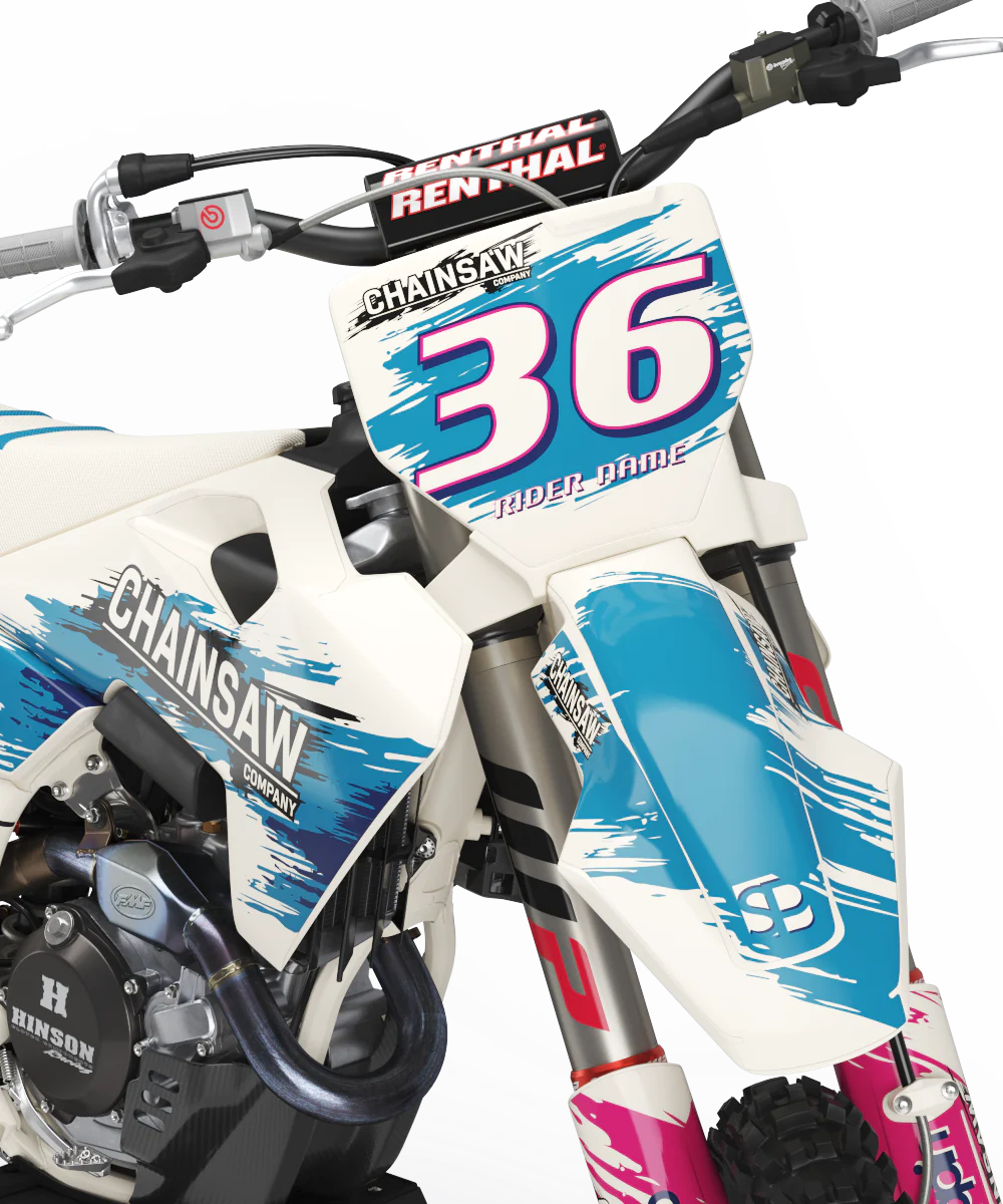 Husqvarna Chainsaw Graphics Kit - TC50 TC65 TC85 701 TC FC FS 125+