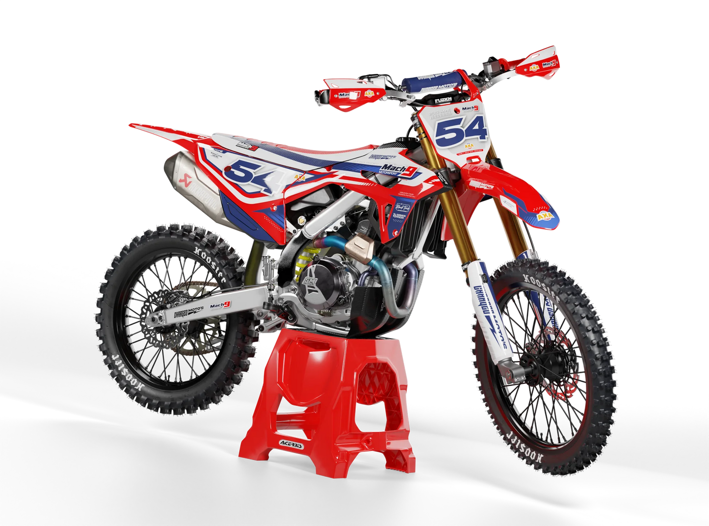 Honda Charged Graphics Kit - CRF50 CRF110 CR125 CR250 CRF250r CRF450r CRF450RL CRF450RX CRF300L