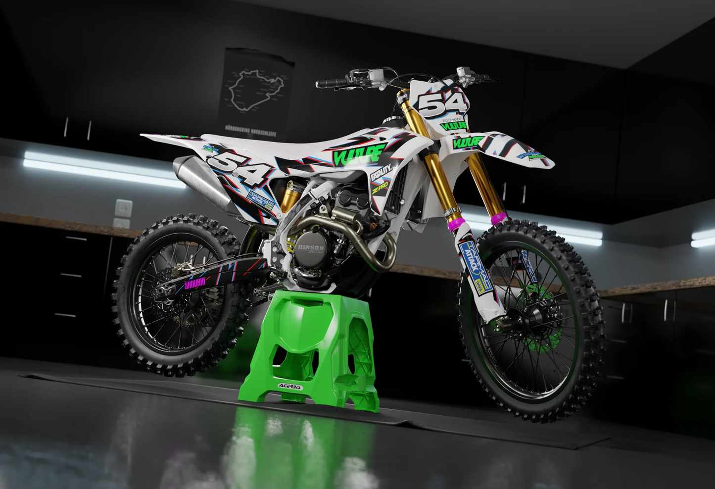 GasGas Chromatic Graphics Kit - MC50 MC65 MC85 SM700 ES700 MC250F MC350F MC450F EC250F EC350F