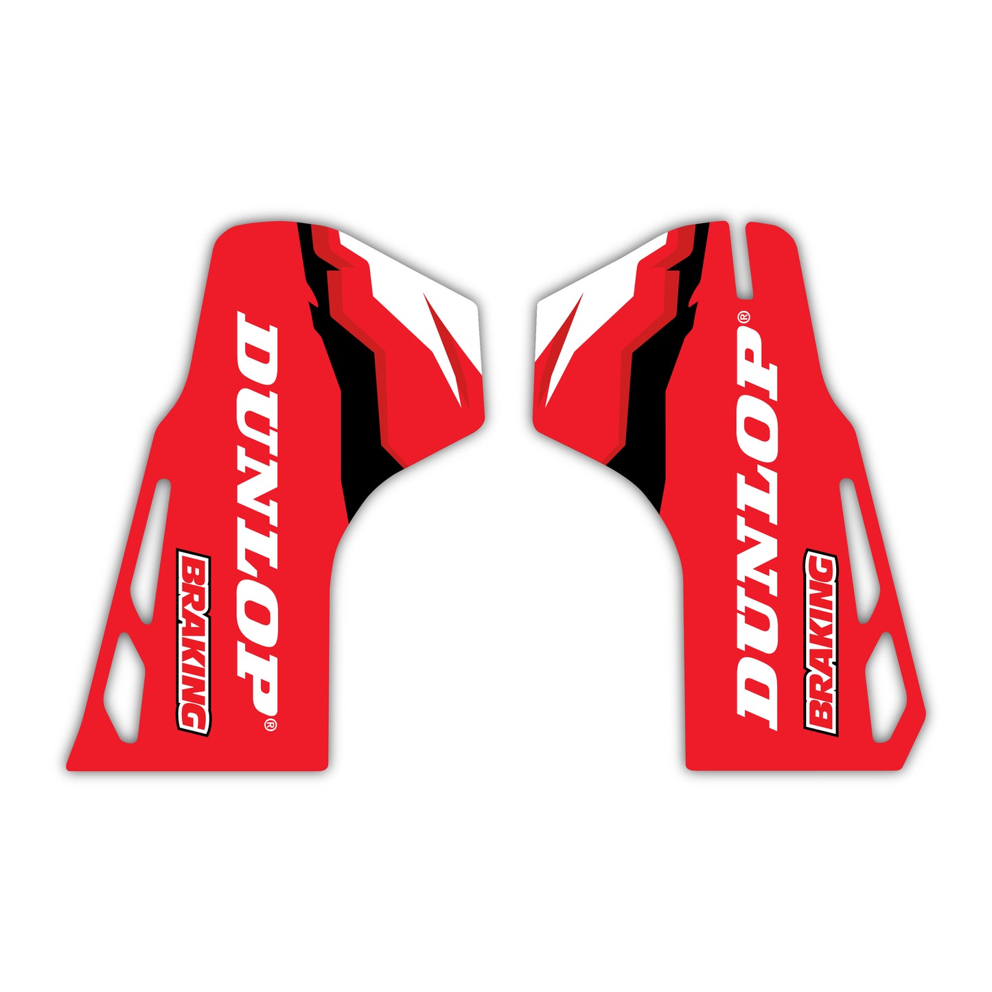 Lower Fork Guard Graphics Kit - Fits Honda CRF250R, CRF450R, CRF450RX, CR125, CR250