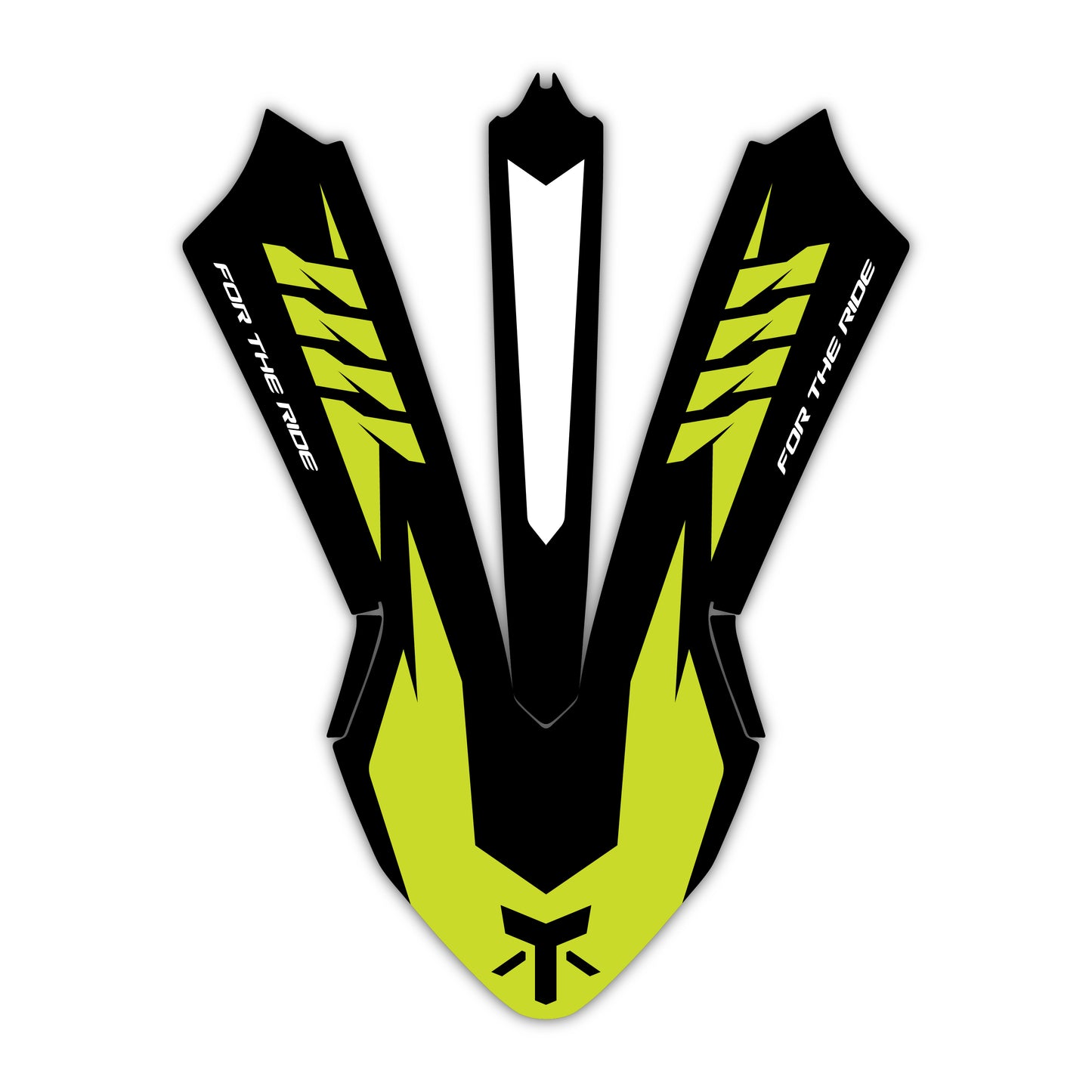 Front Fender Graphics Kit - Fits Triumph TF 250-X, TF 450-X