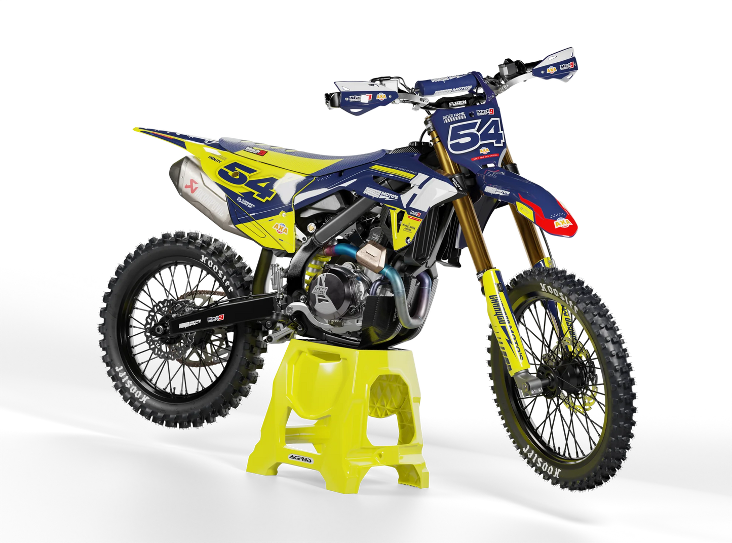 Honda Crude Graphics Kit - CRF50 CRF110 CR125 CR250 CRF250r CRF450r CRF450RL CRF450RX CRF300L