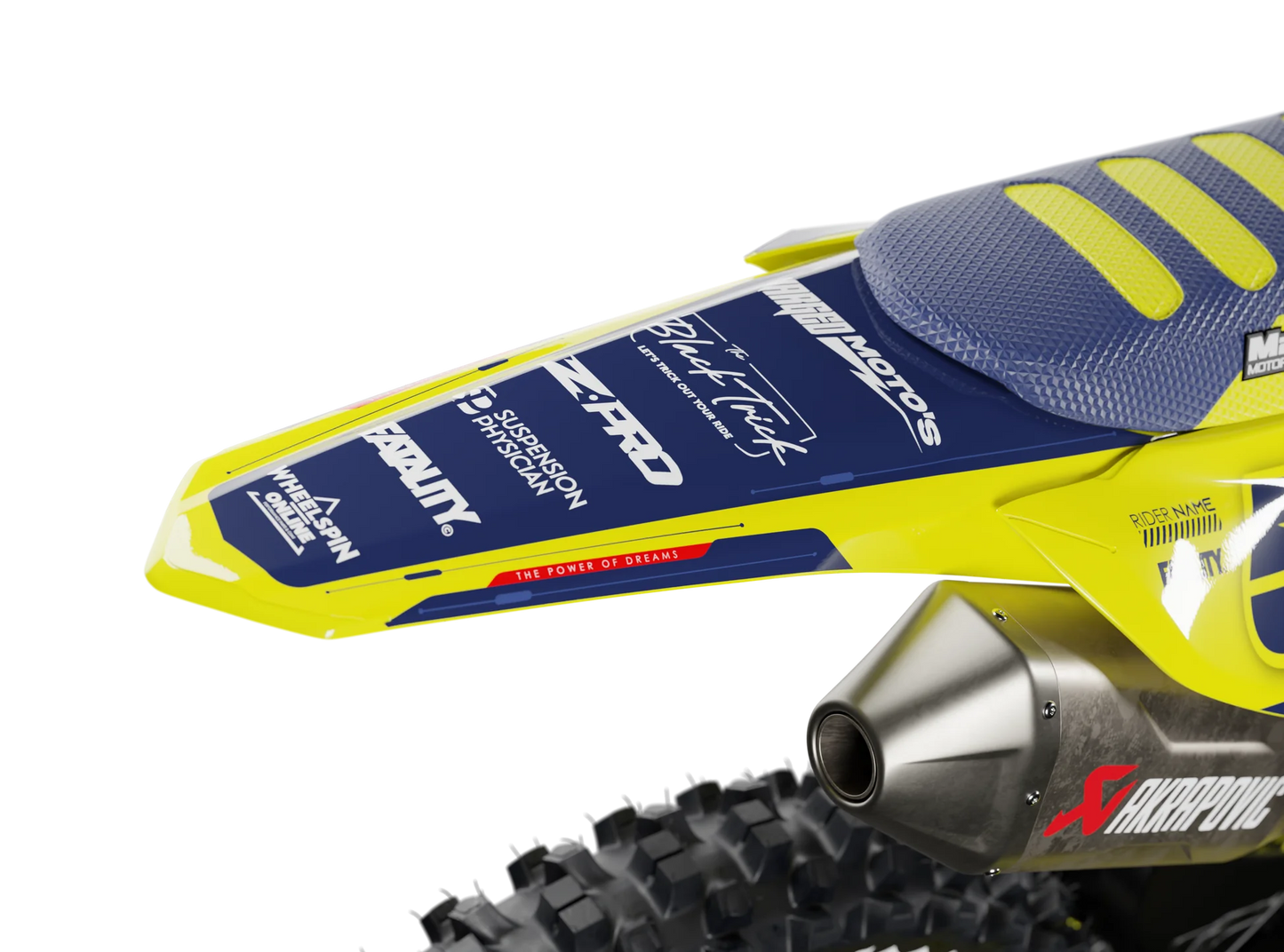 Honda Crude Graphics Kit - CRF50 CRF110 CR125 CR250 CRF250r CRF450r CRF450RL CRF450RX CRF300L