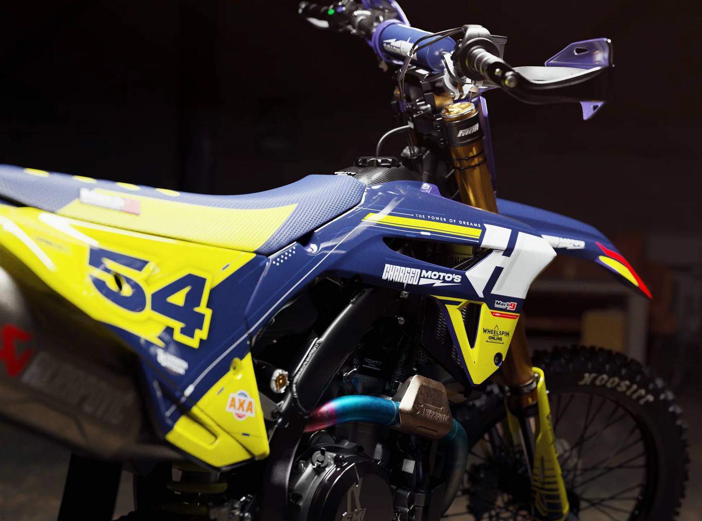 Honda Crude Graphics Kit - CRF50 CRF110 CR125 CR250 CRF250r CRF450r CRF450RL CRF450RX CRF300L