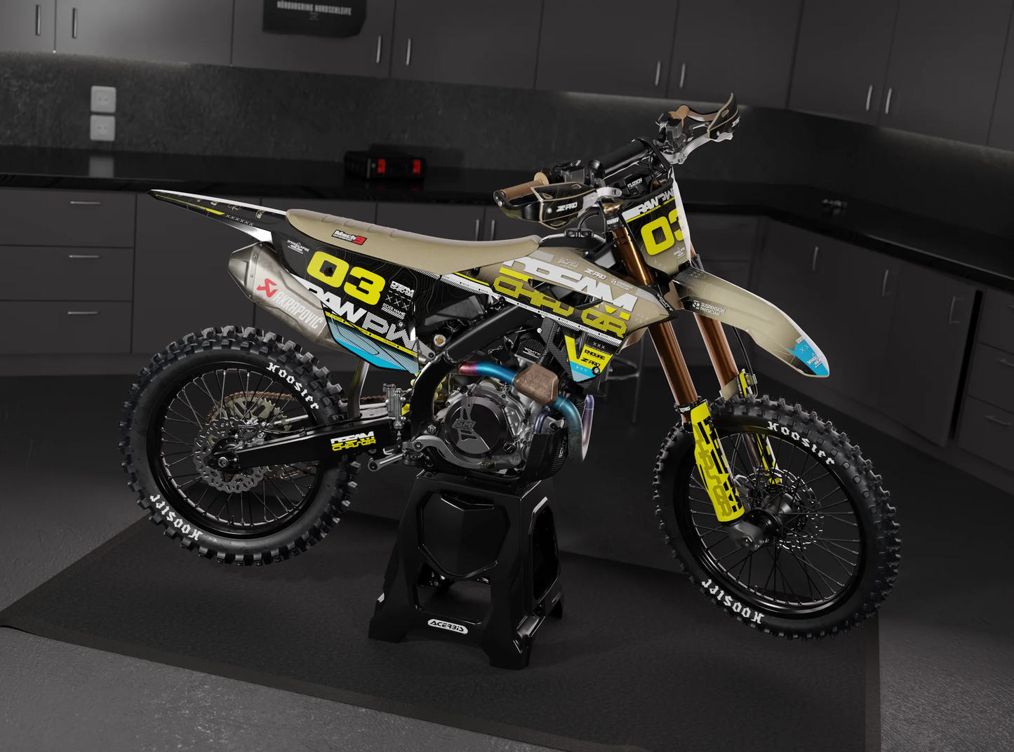 Honda Dream Chaser Graphics Kit - CRF50 CRF110 CR125 CR250 CRF250r CRF450r CRF450RL CRF450RX CRF300L