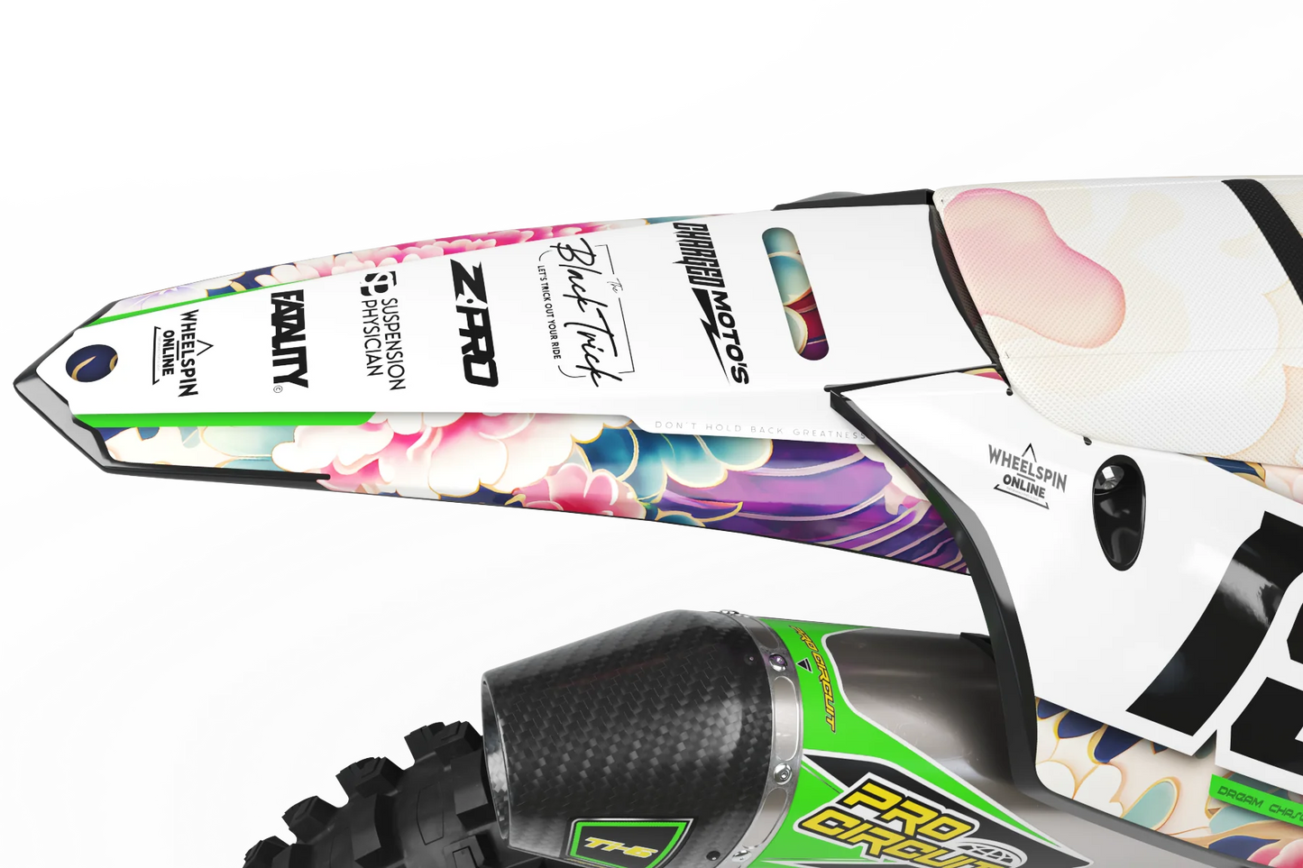 Kawasaki Dreams Graphics Kit - KX65 KX85 KLX110 KX125 KX250 KX250F KX450F