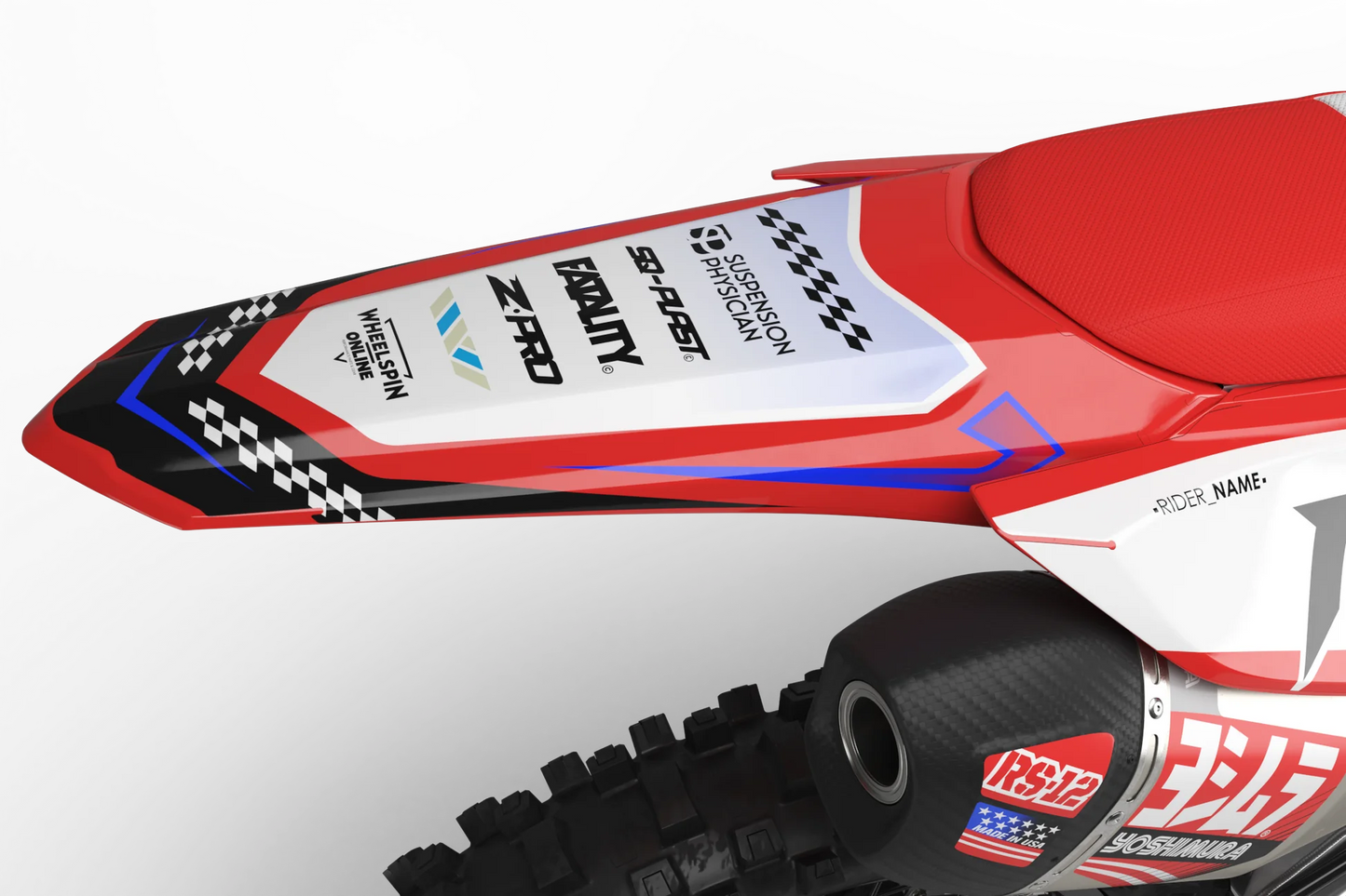 Honda Endgame Graphics Kit - CRF50 CRF110 CR125 CR250 CRF250r CRF450r CRF450RL CRF450RX CRF300L