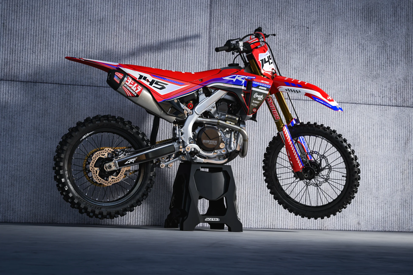 Honda Endgame Graphics Kit - CRF50 CRF110 CR125 CR250 CRF250r CRF450r CRF450RL CRF450RX CRF300L