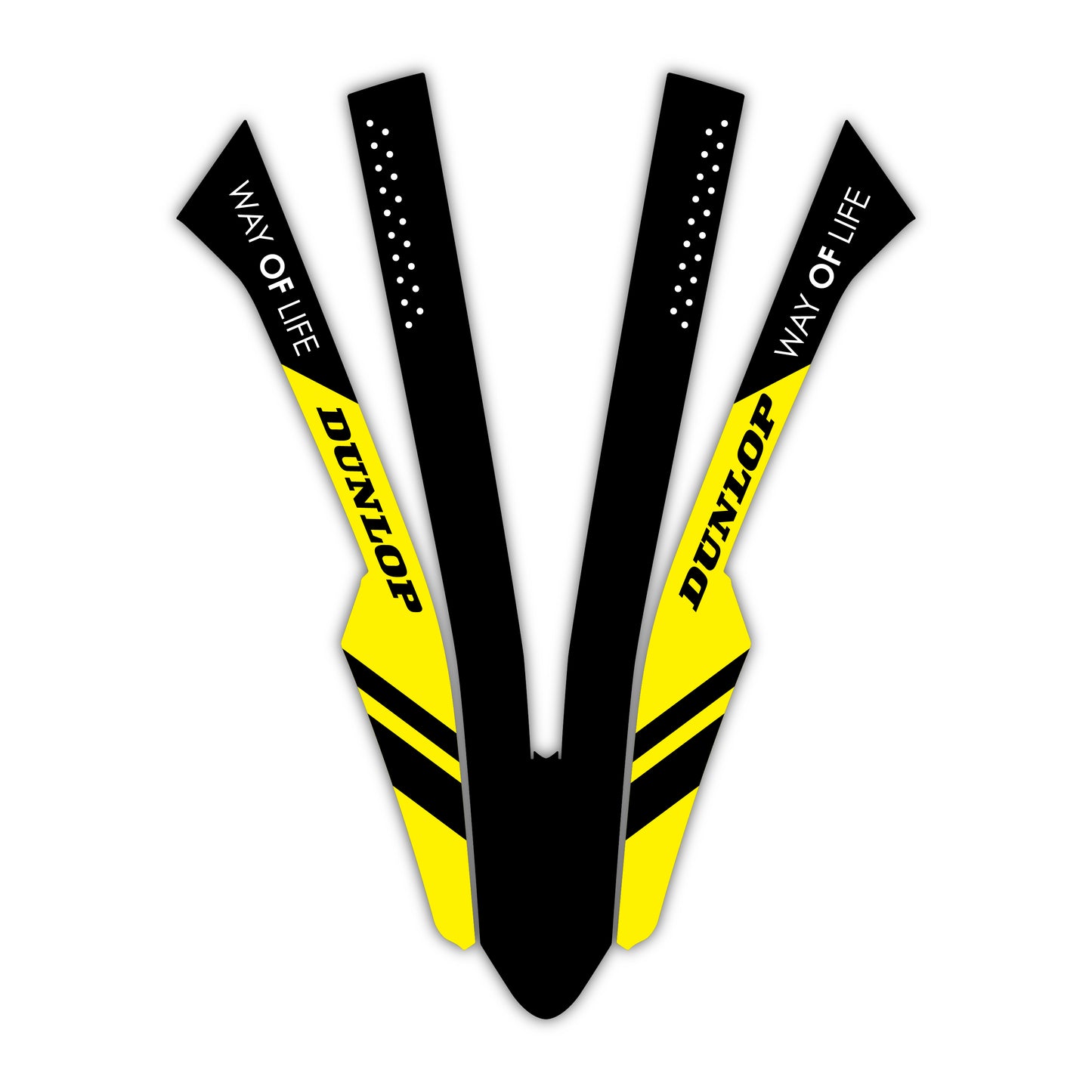 Front Fender Graphics Kit - Fits Suzuki RM85, RM125, RM250, RM-Z250, RM-Z450