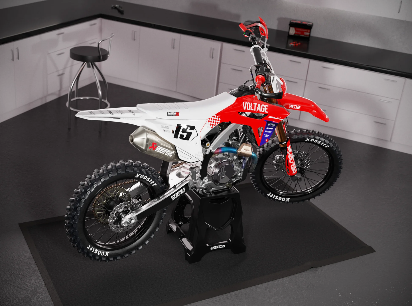Honda Factor Graphics Kit - CRF50 CRF110 CR125 CR250 CRF250r CRF450r CRF450RL CRF450RX CRF300L