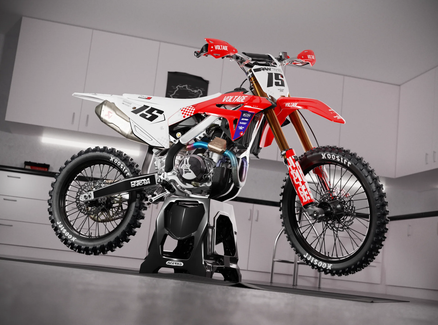 Honda Factor Graphics Kit - CRF50 CRF110 CR125 CR250 CRF250r CRF450r CRF450RL CRF450RX CRF300L