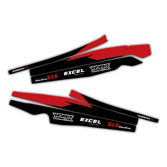 Swingarm Graphics Kit - Fits Ducati Desmo 250 MX 450 MX