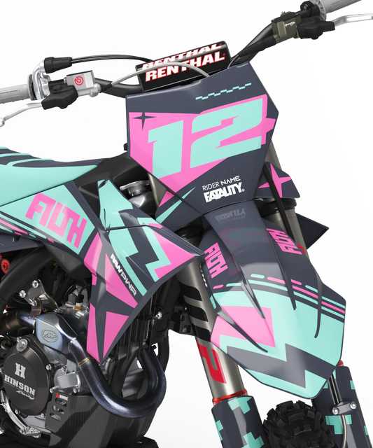 KTM Filth Graphics Kit - SX50 SX65 SX85 SX SXF EXC XC EXCF Six Days 125