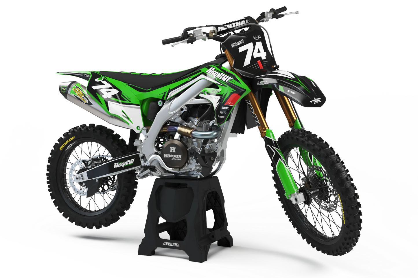 Kawasaki Force Graphics Kit - KX65 KX85 KLX110 KX125 KX250 KX250F KX450F