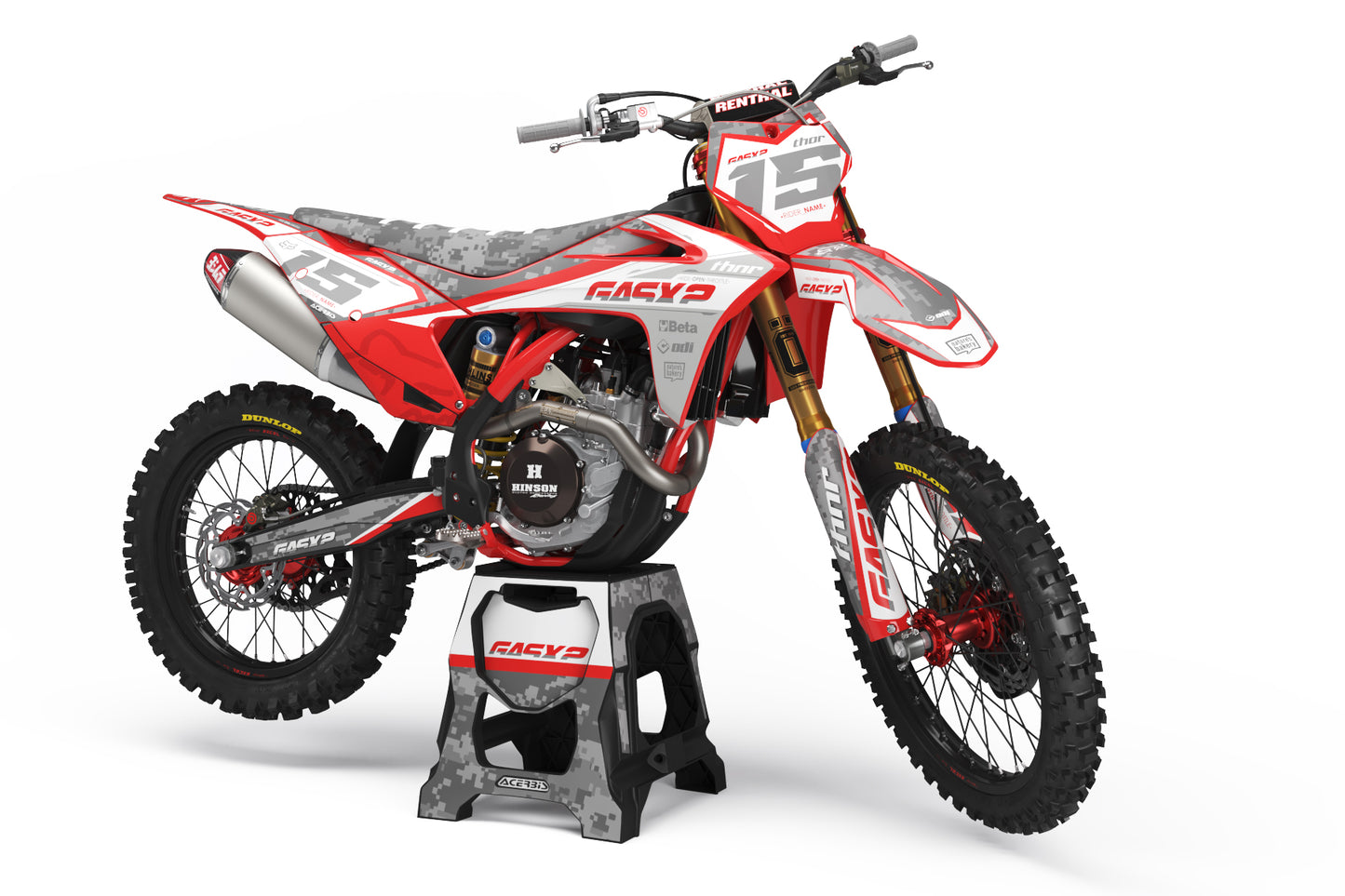 GasGas Cloaked Graphics Kit - MC50 MC65 MC85 SM700 ES700 MC250F MC350F MC450F EC250F EC350F