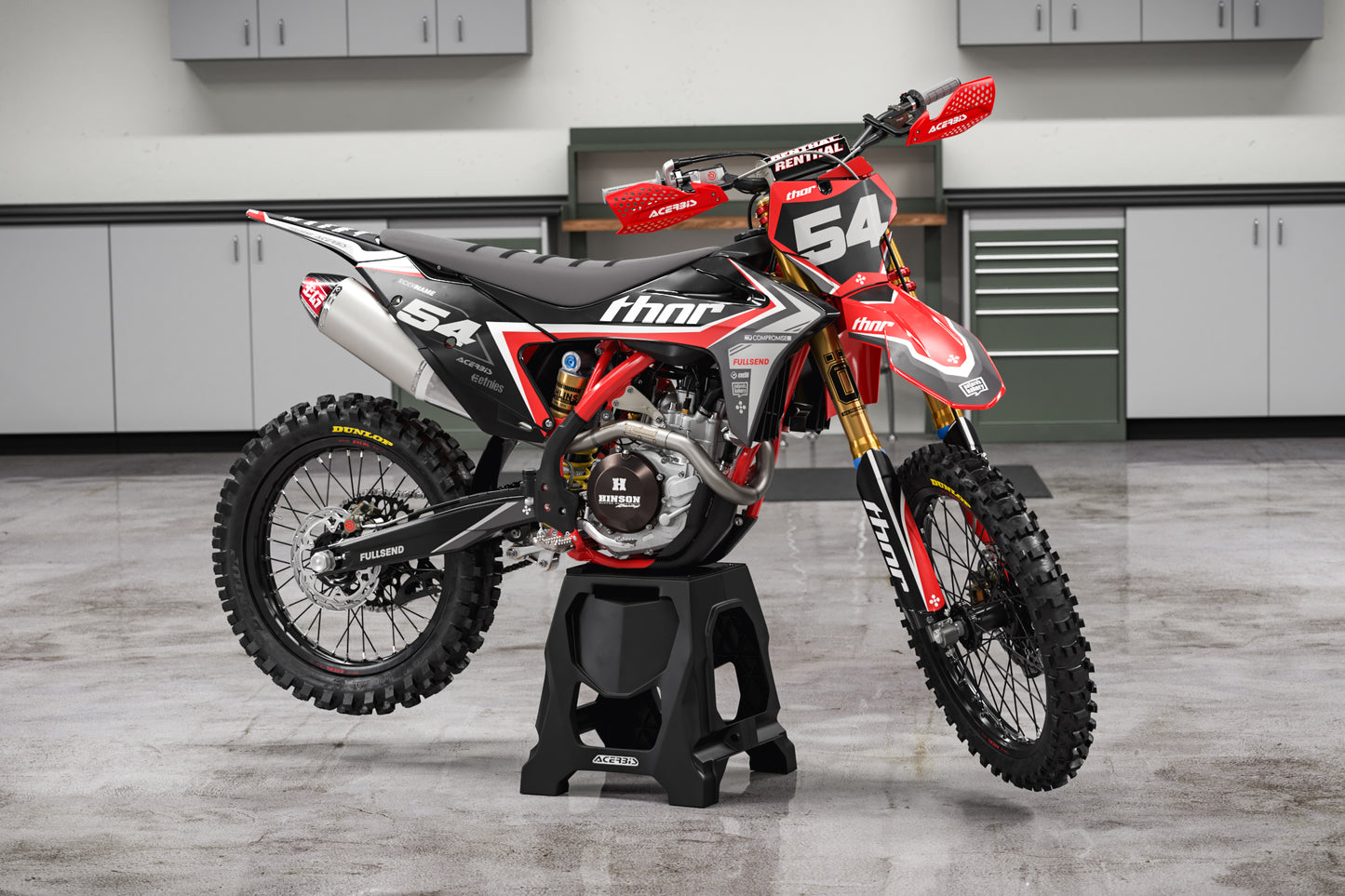 GasGas Inferno Graphics Kit - MC50 MC65 MC85 SM700 ES700 MC250F MC350F MC450F EC250F EC350F