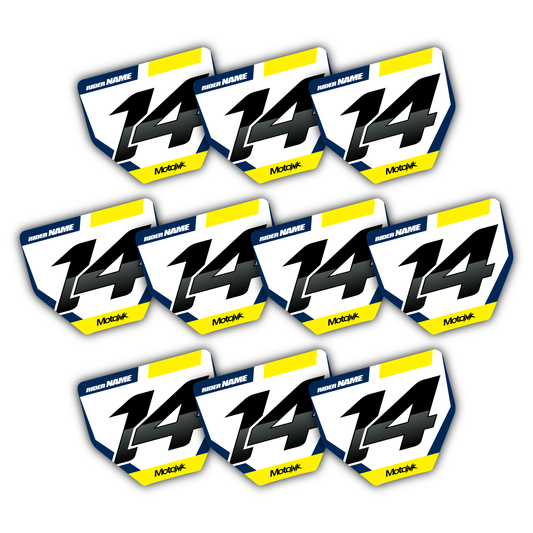 Husqvarna Custom Hub Sticker Sets