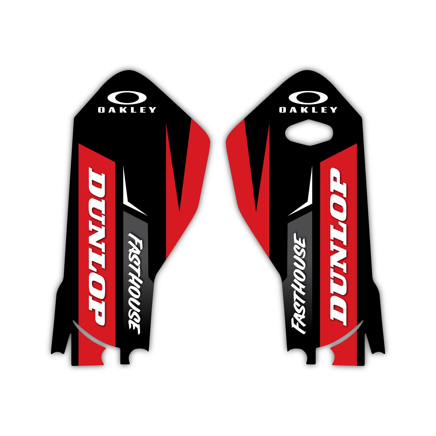 Lower Fork Guard Graphics Kit - Fits GasGas MC 85, MC 125, MC 250F, MC 450F, EX 250F, EX 300, EC 250, EC 300