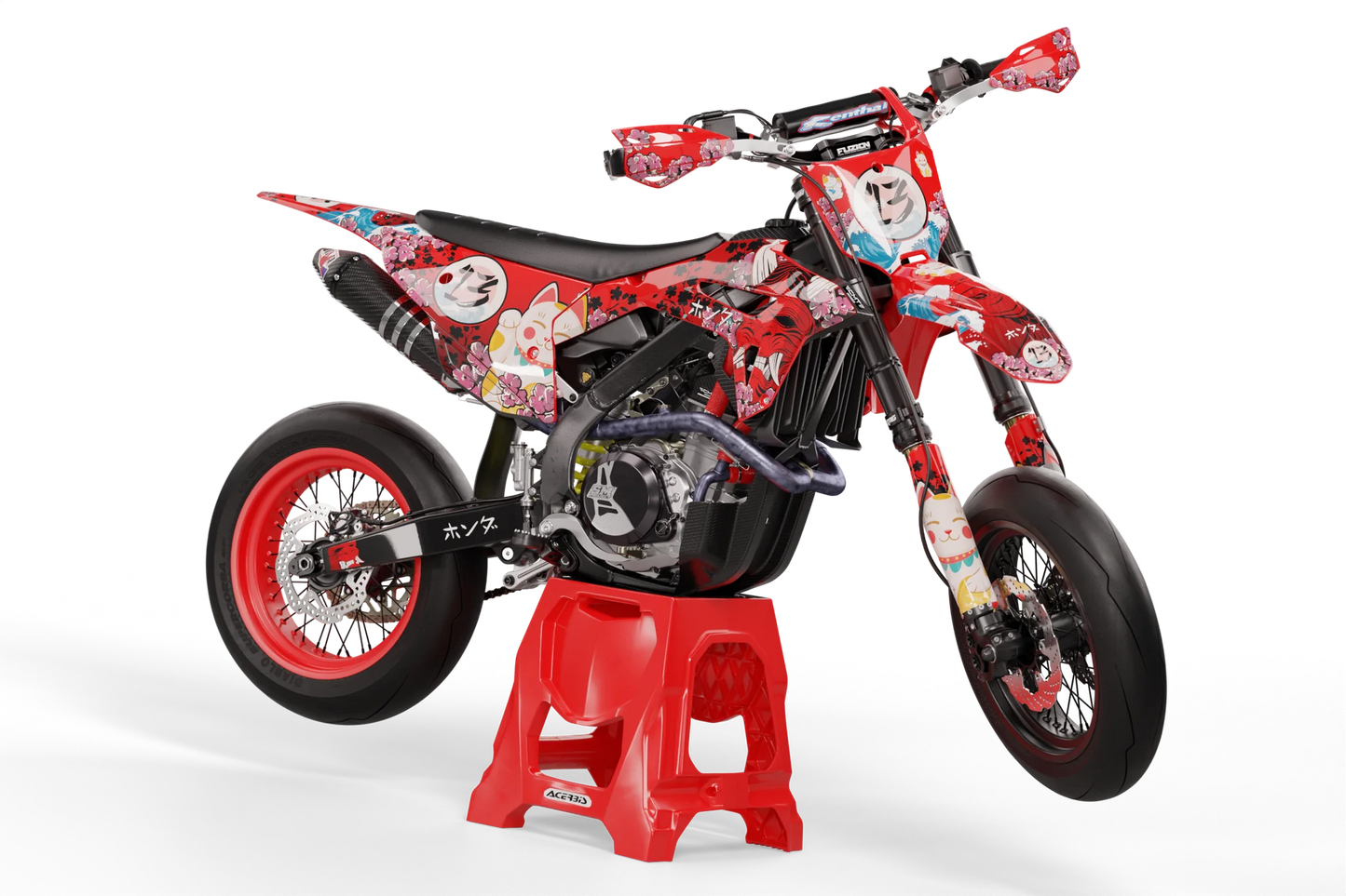 Honda Japan Graphics Kit - CRF50 CRF110 CR125 CR250 CRF250r CRF450r CRF450RL CRF450RX CRF300L