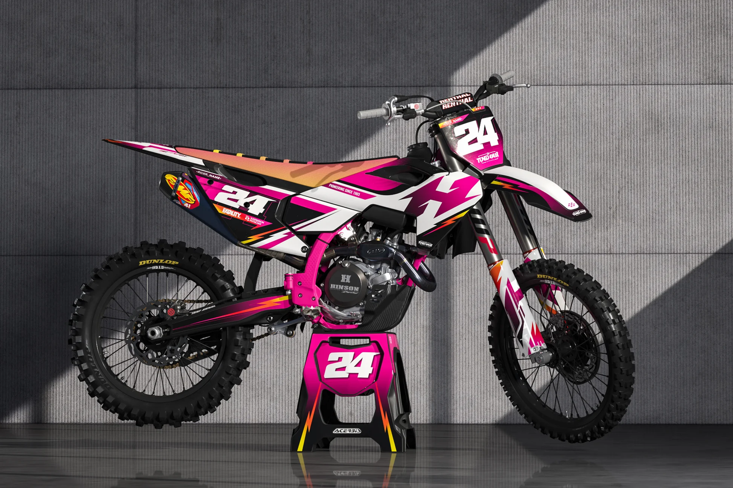 Husqvarna Jawbreaker Graphics Kit - TC50 TC65 TC85 701 TC FC FS 125+