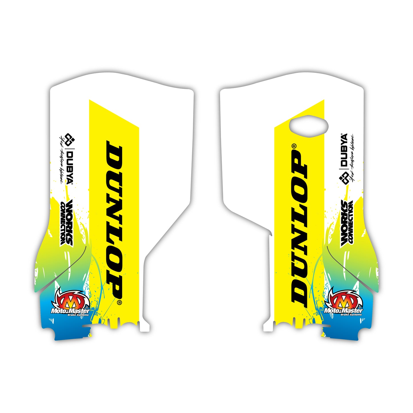 Lower Fork Guard Graphics Kit - Fits Husqvarna TC 85, TC 125, FC 250, FC 350, FC 450, TE 300, FE 250, FE 350, FE 501