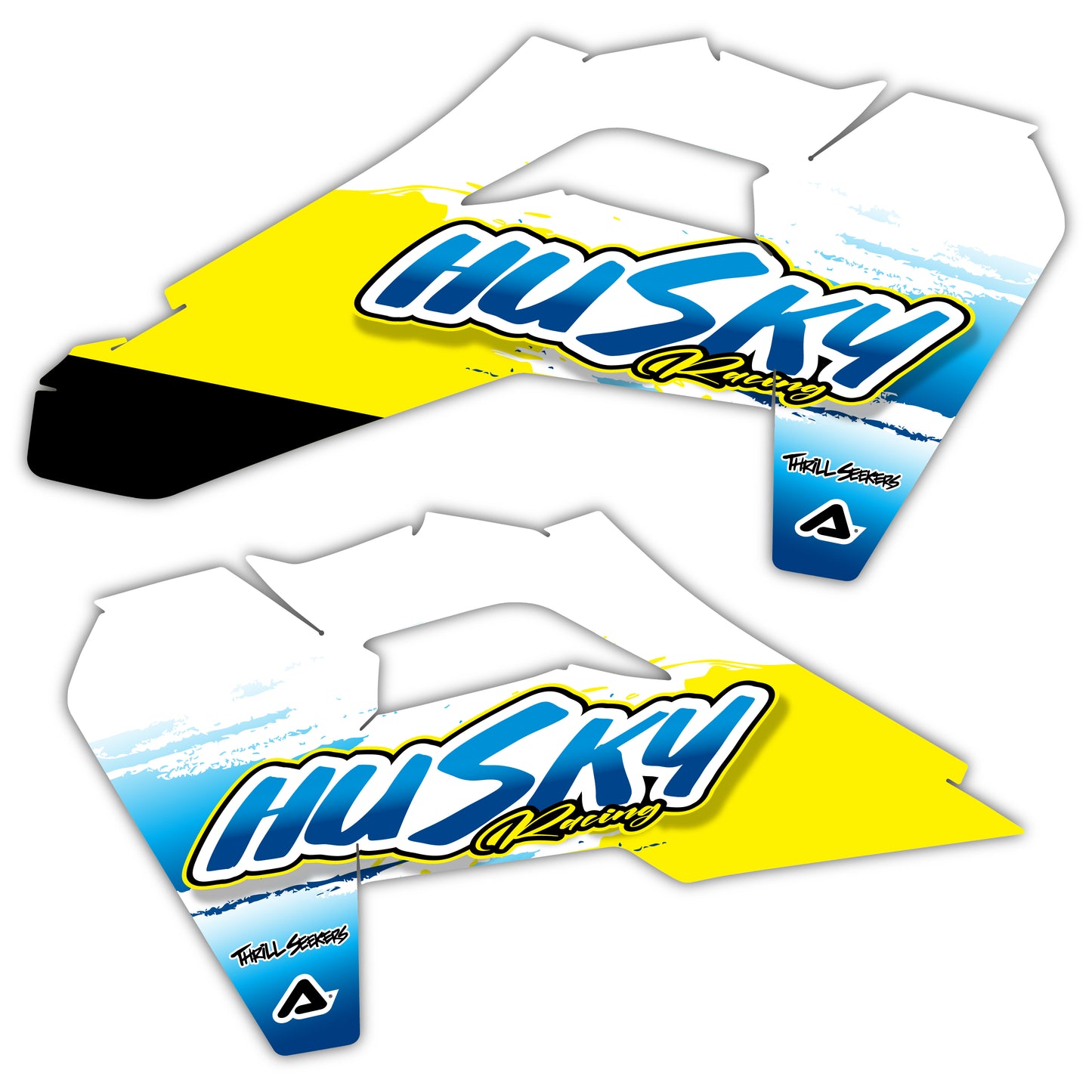 Radiator Shroud Graphics Kit - Fits Husqvarna TC 85, TC 125, FC 250, FC 350, FC 450, TE 300, FE 250, FE 350, FE 501