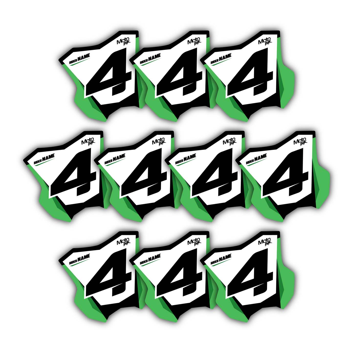 Kawasaki Custom Hub Sticker Sets