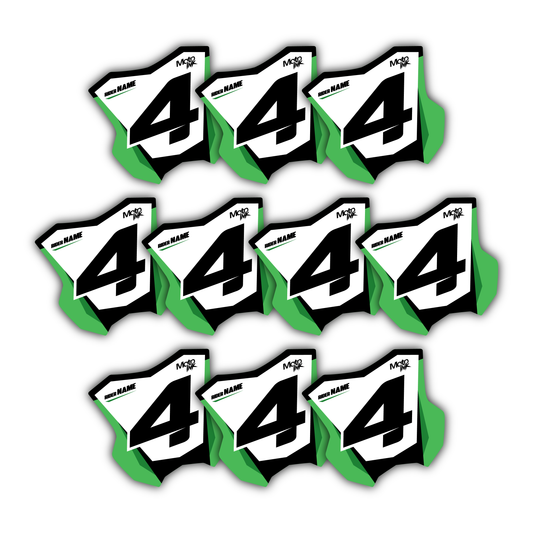 Kawasaki Custom Hub Sticker Sets