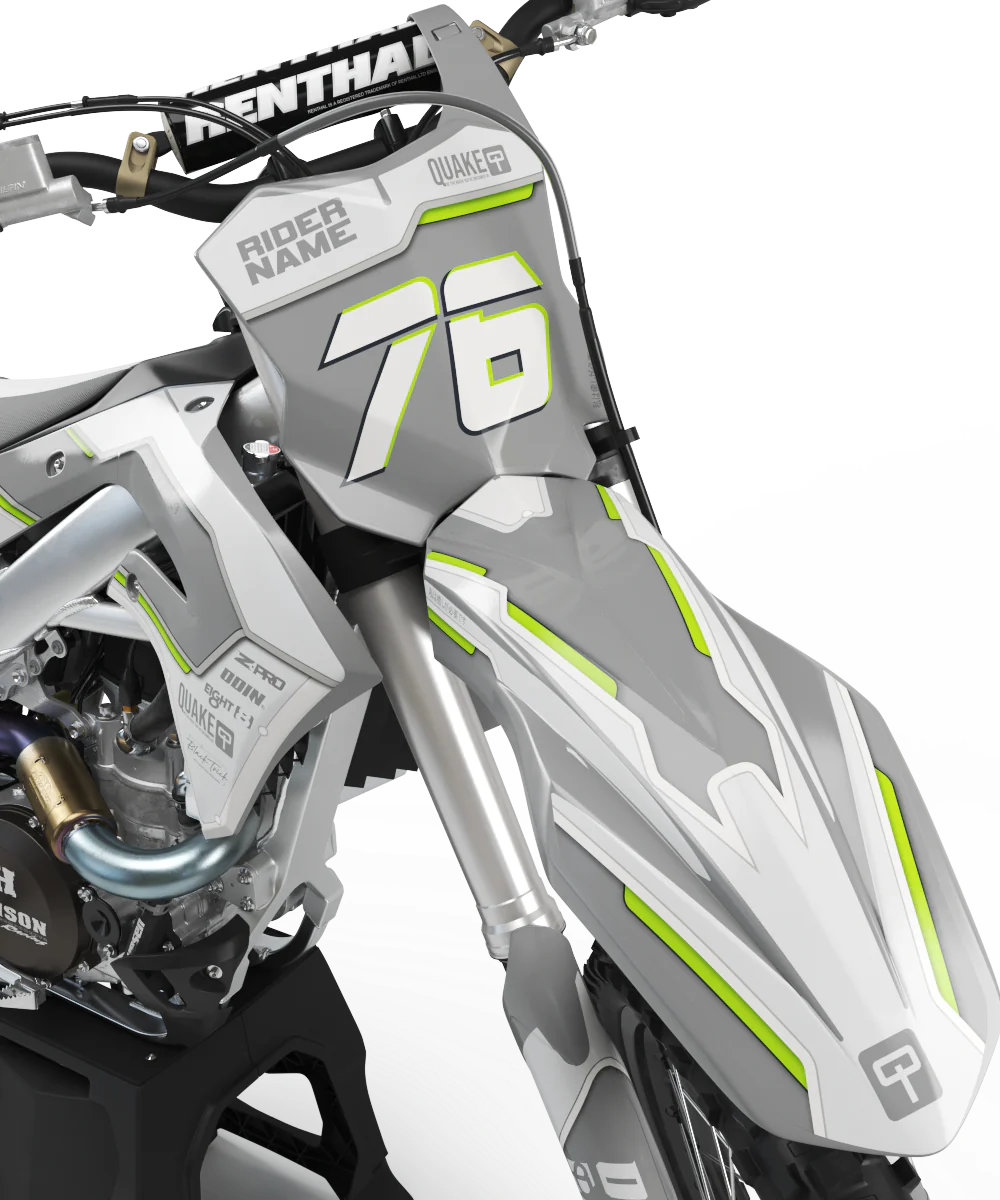 Kawasaki Cyborg Graphics Kit - KX65 KX85 KLX110 KX125 KX250 KX250F KX450F