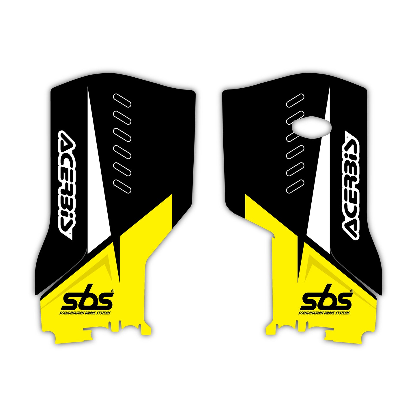 Lower Fork Guard Graphics Kit - Fits Husqvarna TC 85, TC 125, FC 250, FC 350, FC 450, TE 300, FE 250, FE 350, FE 501