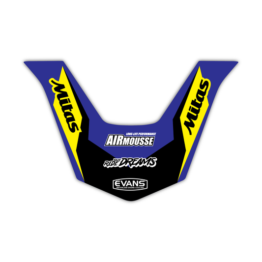 Rear Fender Mudguard Graphics Kit - Fits Yamaha Tenere 700 2019-2024