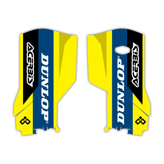 Husqvarna 2019-25 Fork Guard Plastic & Graphics Bolt-On kit - TC 250 - FE 501 - FX 450 - FX 350 - TE 150 - TX 300 - TC 300 - TX 250 - FE