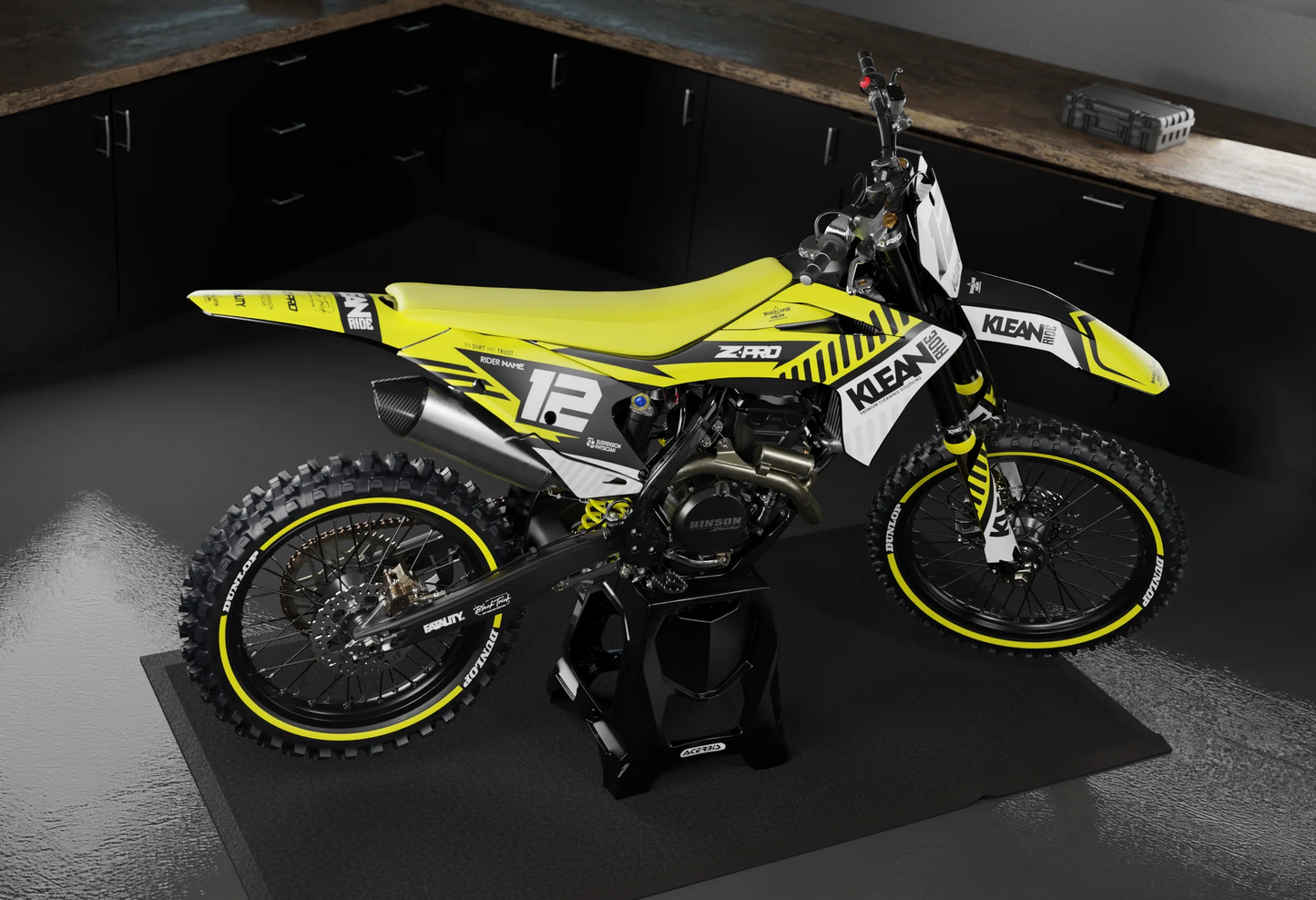 GasGas Klean Graphics Kit - MC50 MC65 MC85 SM700 ES700 MC250F MC350F MC450F EC250F EC350F