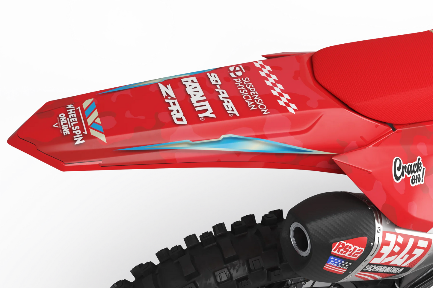 Honda Lagoon Graphics Kit - CRF50 CRF110 CR125 CR250 CRF250r CRF450r CRF450RL CRF450RX CRF300L