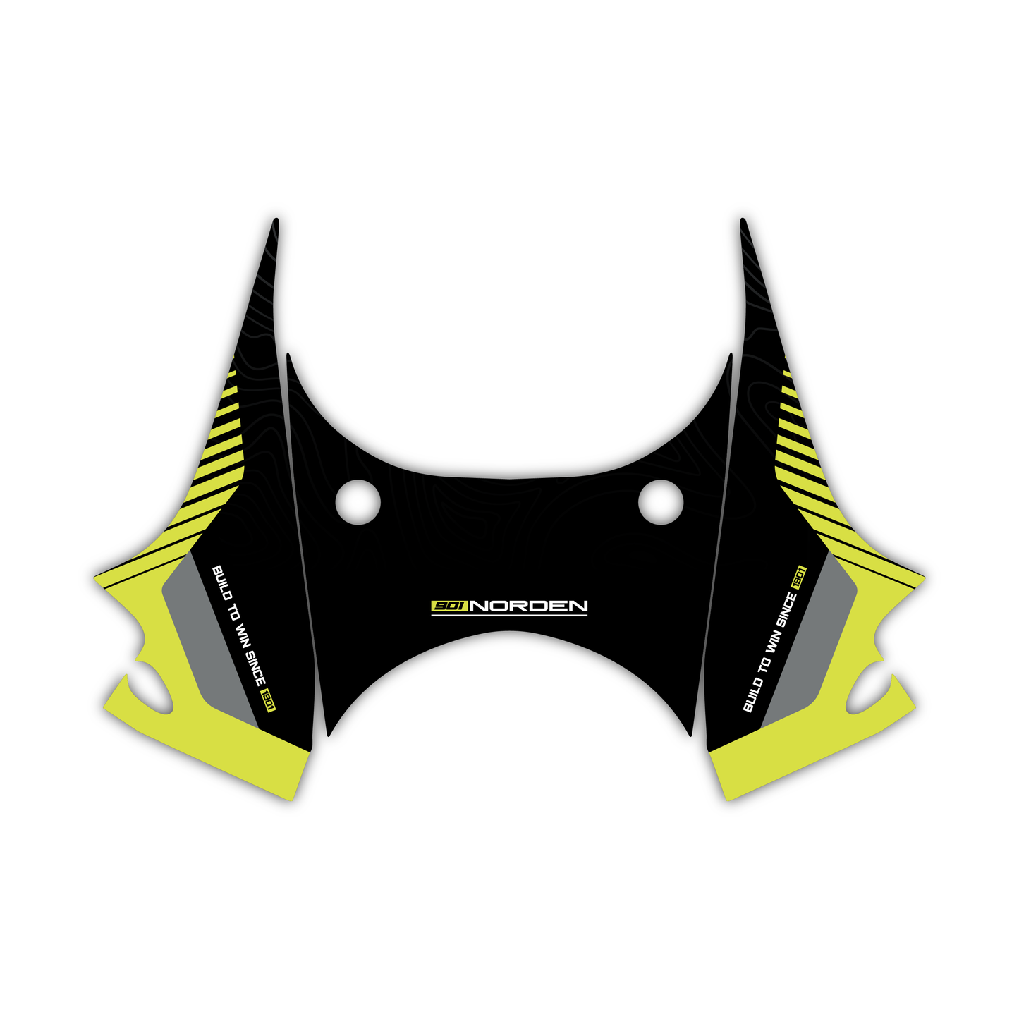 Windshield (less coverage) Graphics Kit - Fits Husqvarna Norden 901