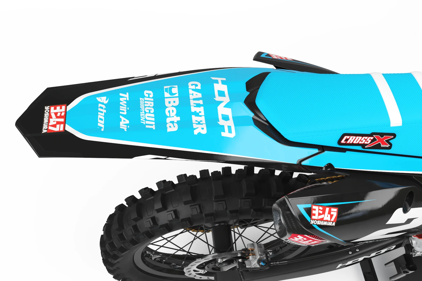Honda Lightening v3 Graphics Kit - CRF50 CRF110 CR125 CR250 CRF250r CRF450r CRF450RL CRF450RX CRF300L